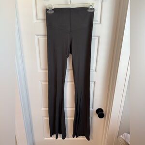 Charcoal Aerie Flared Leggings